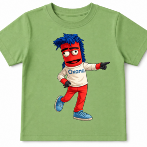 Kinder T-Shirt "Oxana" – Hochwertiges Baumwollshirt mit lustigem Motiv – Bild 2