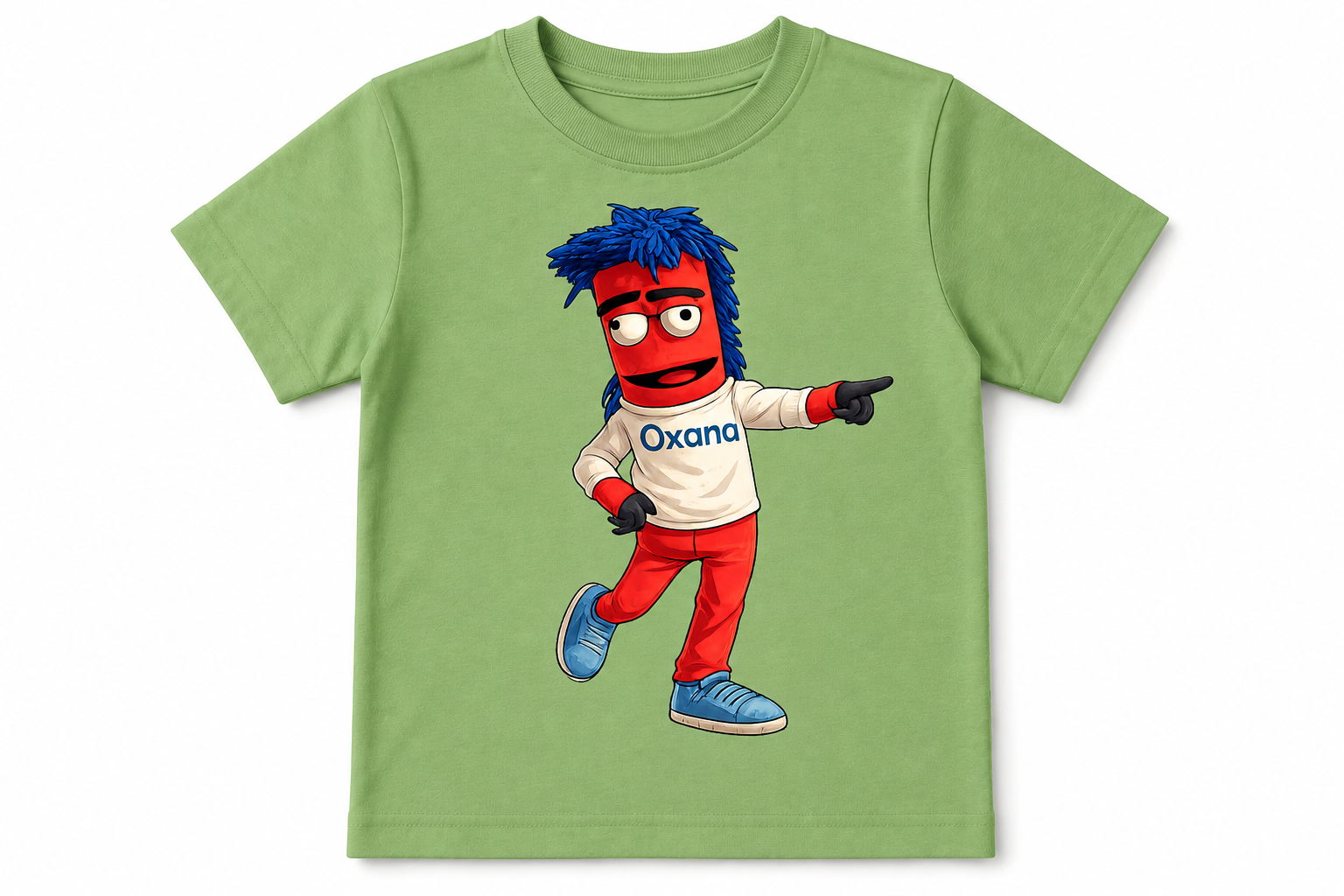 Kinder T-Shirt "Oxana" – Hochwertiges Baumwollshirt mit lustigem Motiv – Bild 2