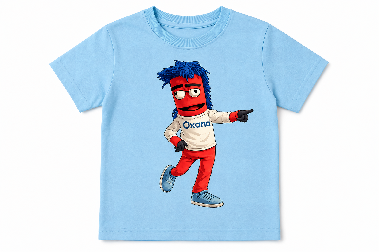 Kinder T-Shirt "Oxana" – Hochwertiges Baumwollshirt mit lustigem Motiv – Bild 3